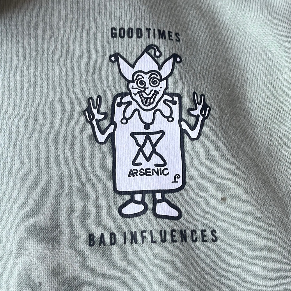 Good times bad influences hoodie